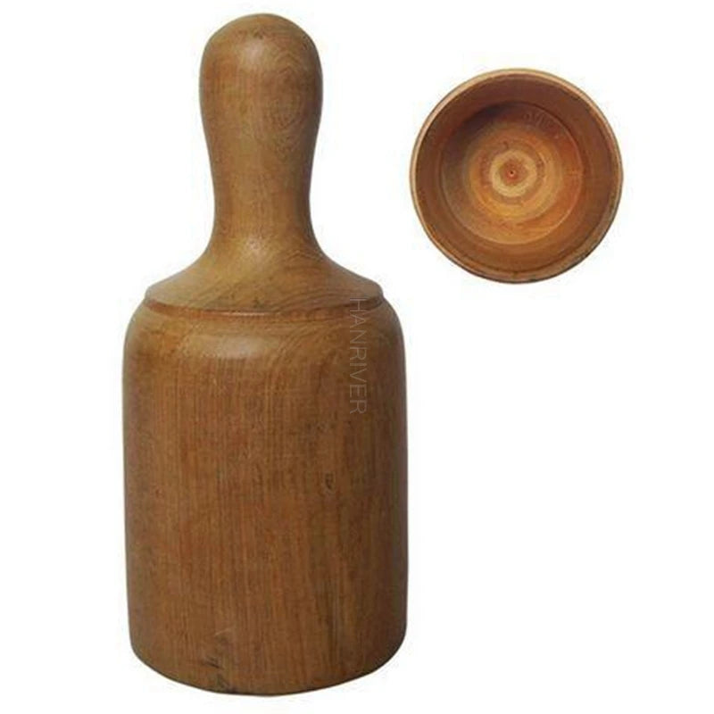 Fragrant Wood 1Pcs Cups Therapy Body Cupping Massage Set Acupuncture Vacuum Stress Relief Health Care