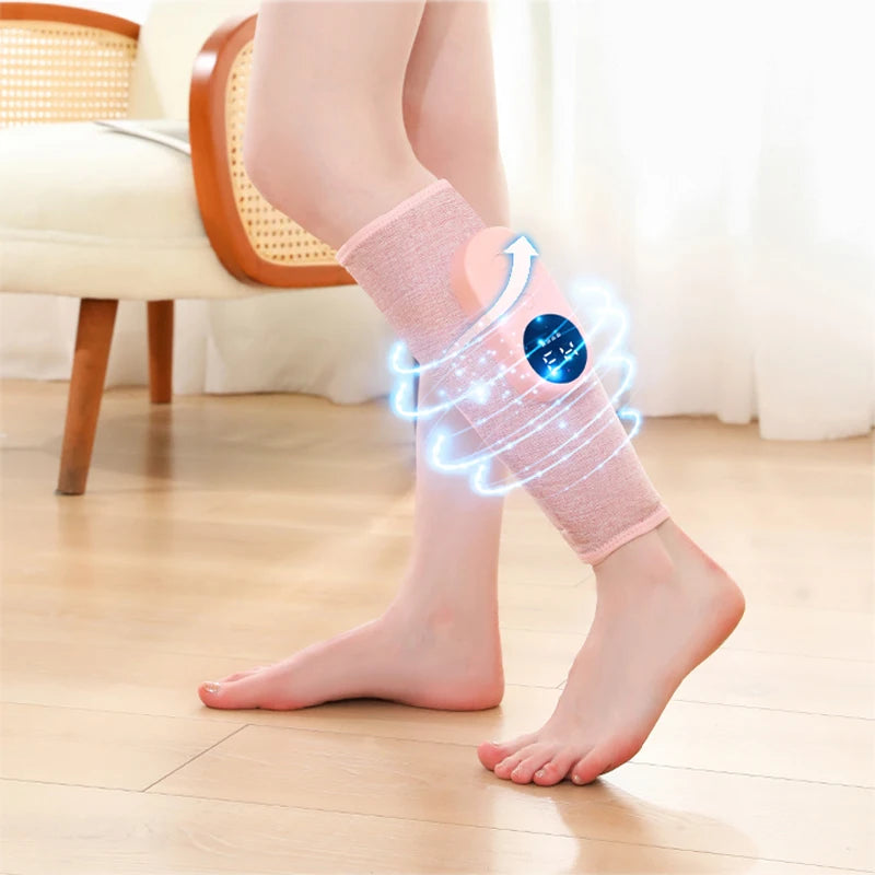 Electric Leg Muscle Massage Health Care Deep Airbag Hot Compress Kneading Relax Promote Blood Circulation Beauty Body Massager