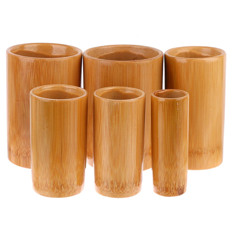 Traditional Chinese Jar Fire Cupping Set Body Therapy Cellulite Kit Carbonized Bamboo Suction Cups Acupuncture Massage