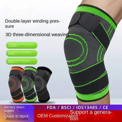 Portable non-slip knee pads