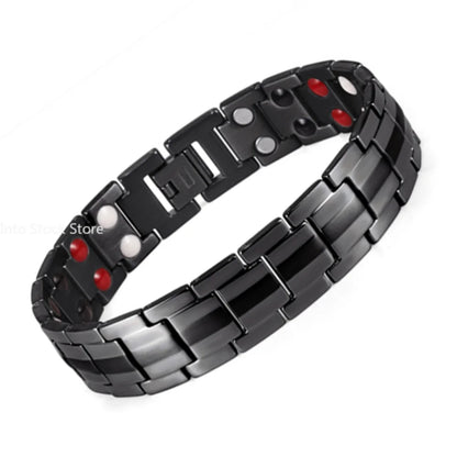 Fashion Jewelry Healing FIR MaFashion Jewelry Healing FIR Magnetic Titanium Bio Energy Bracelet:gnetic Titanium Bio Energy Bracelet For Men Blood Pressure Accessory Women Bracelets Gifts