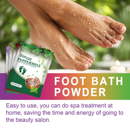 Foot Bath Powder Crystal Foot Moisturizer Relax Leg Muscles Exfoliation Warm Up Pedicure Spa Detox Foot Soak Bath Salt Skin Care