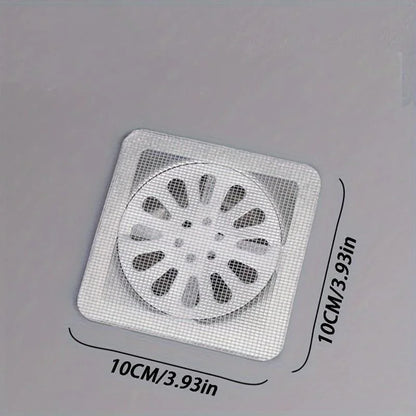 Disposable Shower Drain Mesh Hair Catcher