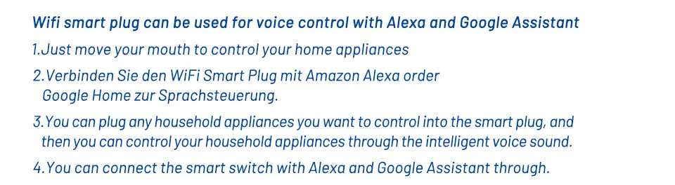 SIXWGH Smart Socket wifi US Plug ,2.4G Remote Control,Home Appliance eWelink App Control Timing,Works with Google Home Alexa