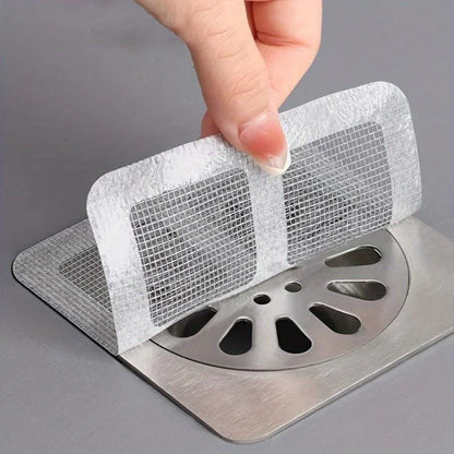 Disposable Shower Drain Mesh Hair Catcher